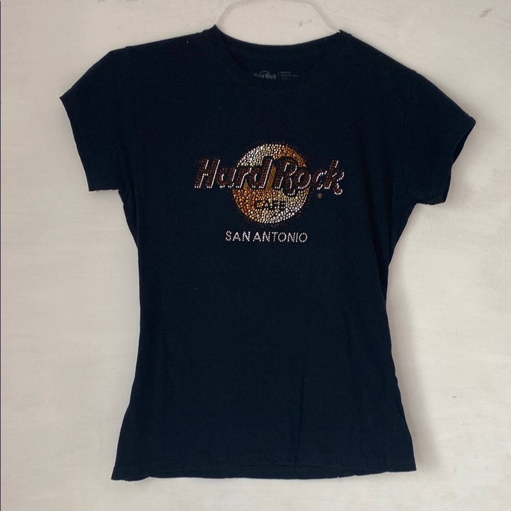 Hard Rock San Antonio Black T-Shirt S M